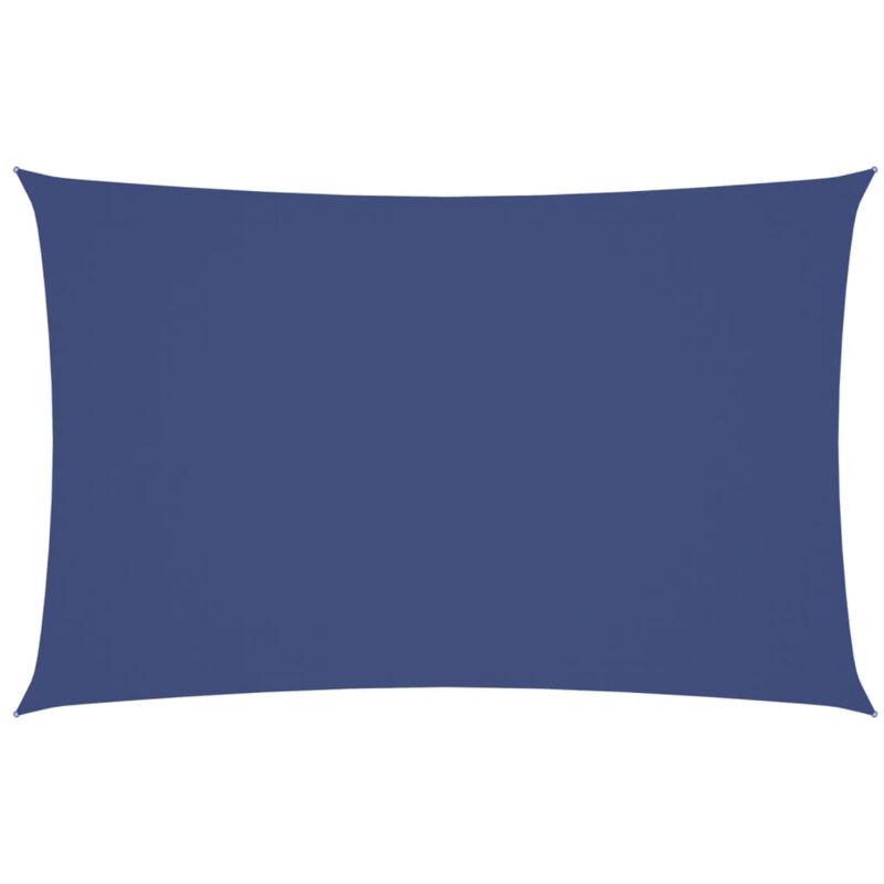 

vidaXL Toldo de vela rectangular de tela oxford azul 2x5 m - Azul