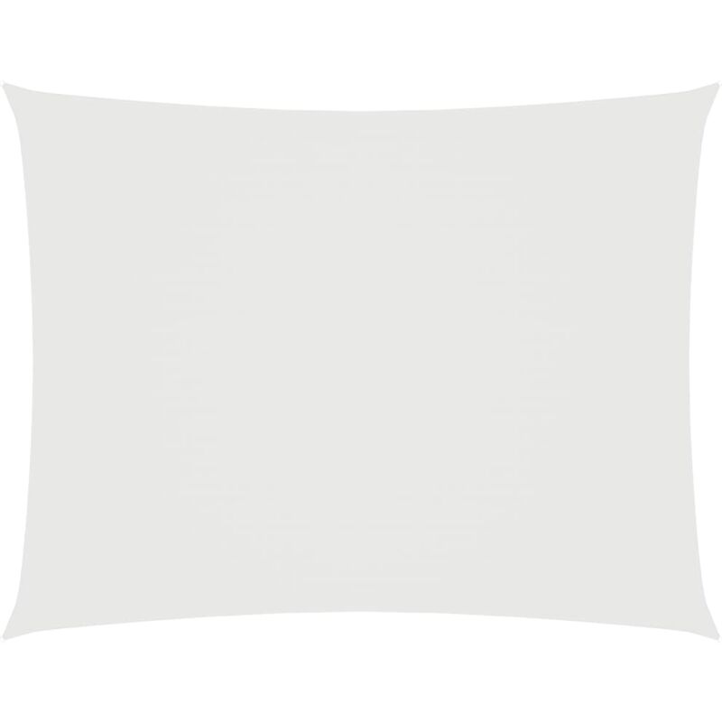 

vidaXL Toldo de vela rectangular de tela oxford blanco 2,5x3,5 m - Blanco