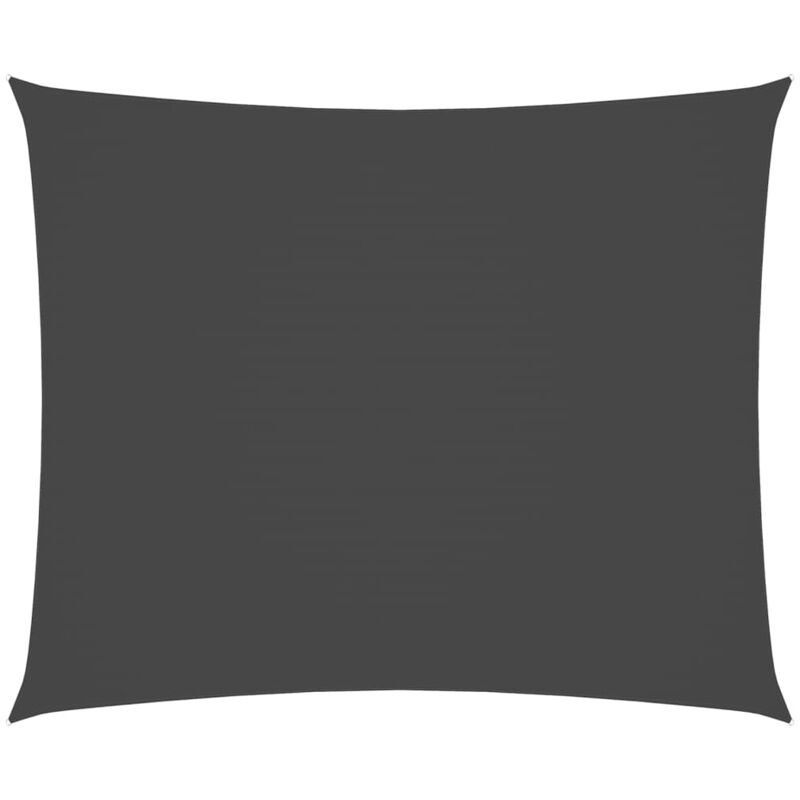

vidaXL Toldo de vela rectangular tela oxford gris antracita 6x7 m - Antracita