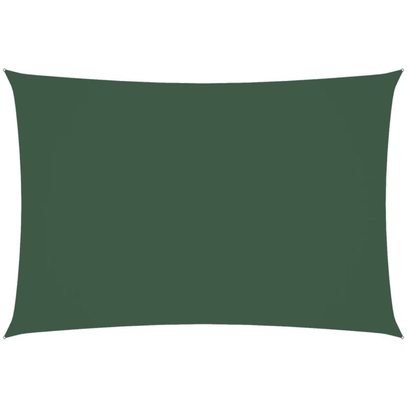 

vidaXL Toldo de vela rectangular de tela oxford verde oscuro 3x5 m - Verde
