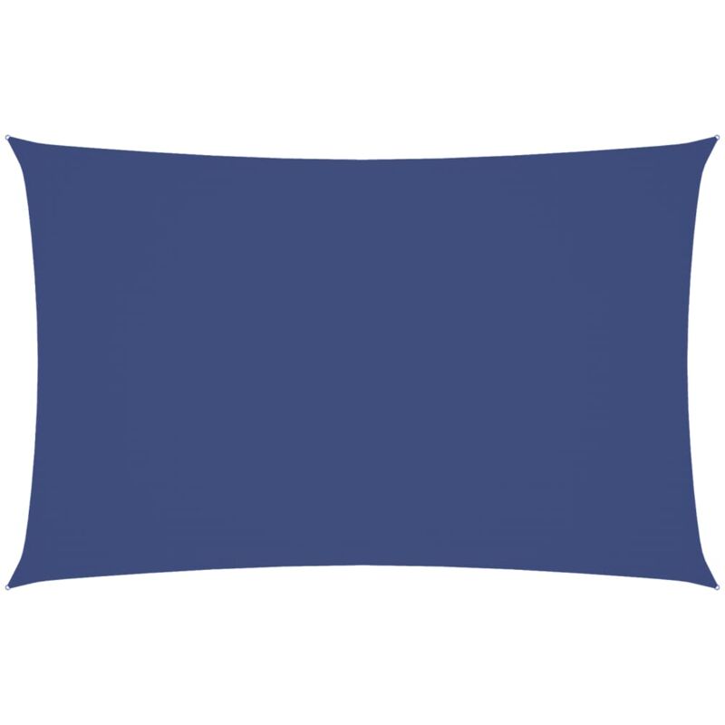 

vidaXL Toldo de vela rectangular tela oxford azul 4x7 m - Azul