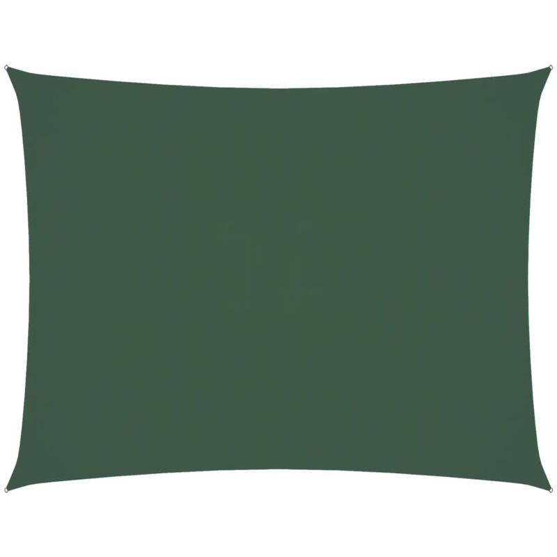 

vidaXL Toldo de vela rectangular tela oxford verde oscuro 5x6 m - Verde