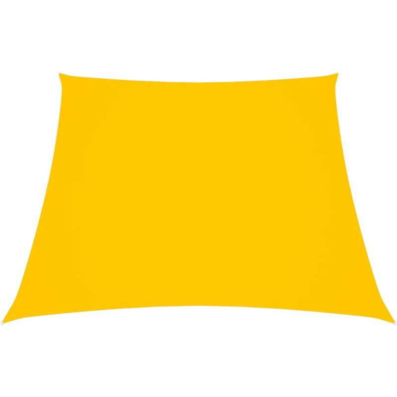 

vidaXL Toldo de vela tela oxford trapecio amarillo 3/4x3 m - Amarillo