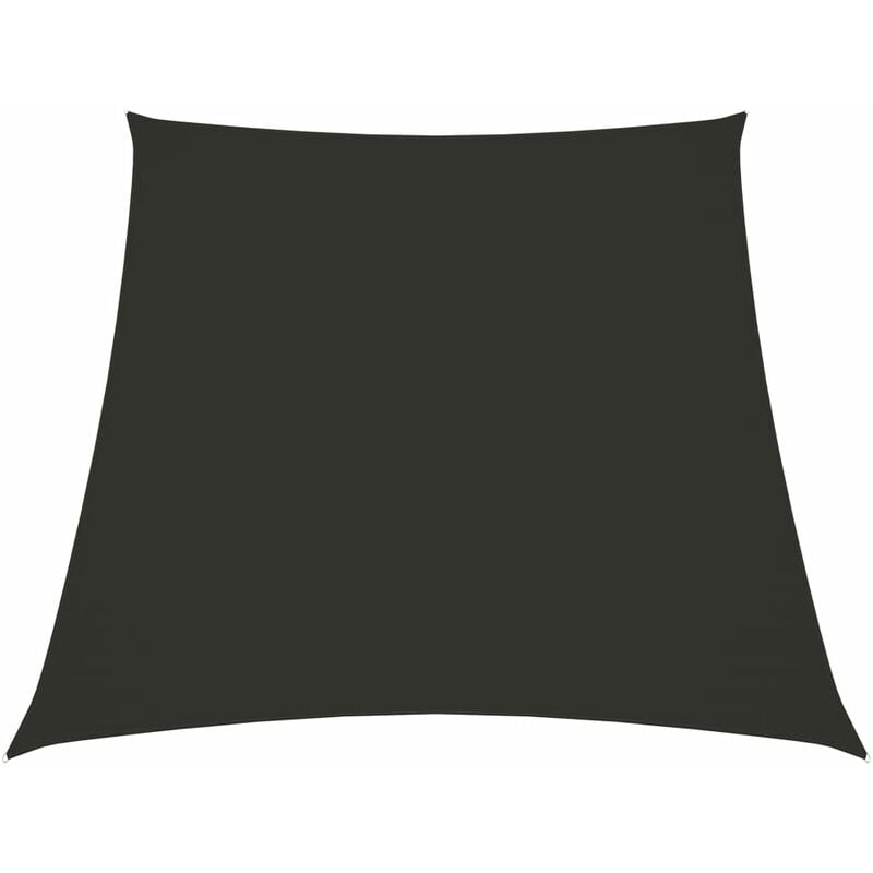 

Toldo de vela tela oxford trapecio gris antracita 3/4x2 m - Antracita - Vidaxl