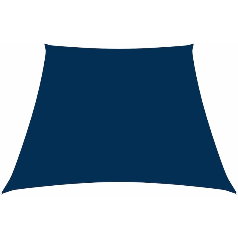 

vidaXL Toldo de vela trapezoidal de tela oxford azul 4/5x4 m - Azul