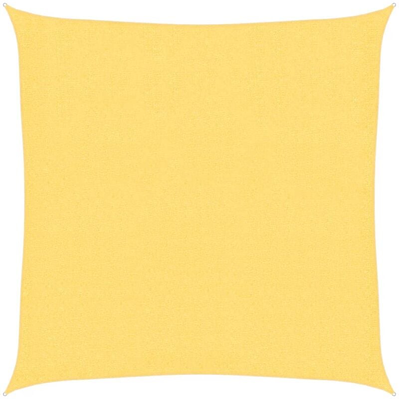

vidaXL Toldo de Vela 100% HDPE Lona Sombra 2x2 m Cuadrado Beige - Beige