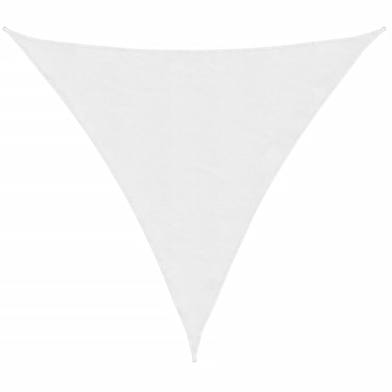

Toldo de vela triangular de tela oxford blanco 3,6x3,6x3,6 m - Blanco - Vidaxl