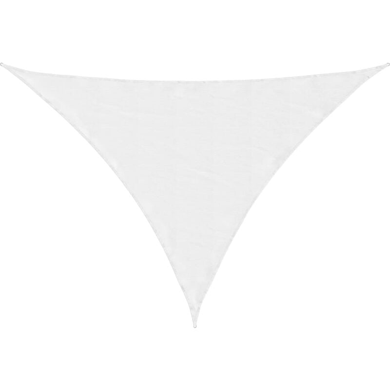 

vidaXL Toldo de vela triangular de tela oxford blanco 3x3x4,24 m - Blanco
