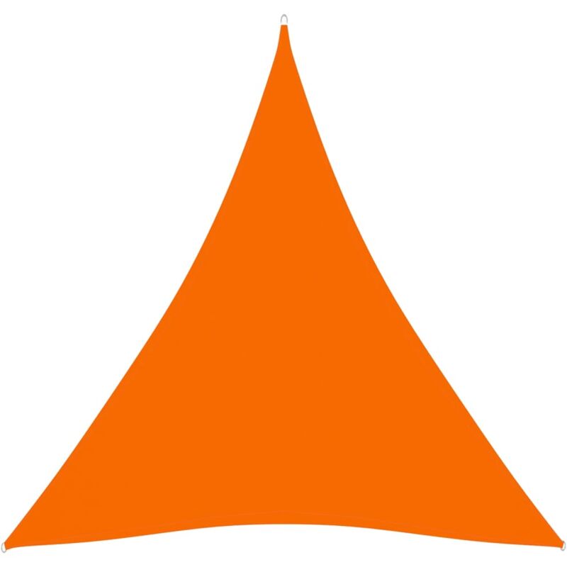 

vidaXL Toldo de vela triangular de tela oxford naranja 3,6x3,6x3,6 m - Naranja