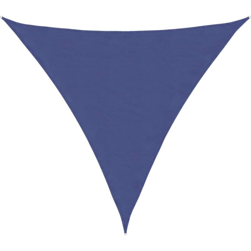 

Toldo de vela triangular de tela oxford azul 5x5x5 m - Azul - Vidaxl