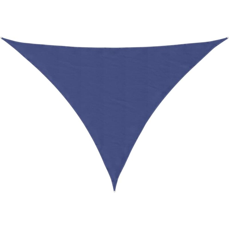 

vidaXL Toldo de vela triangular de tela oxford azul 4x5x5 m - Azul
