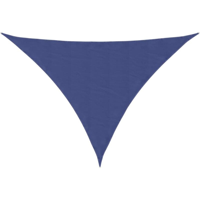 

Toldo de vela triangular de tela oxford azul 3,5x3,5x4,9m - Azul - Vidaxl