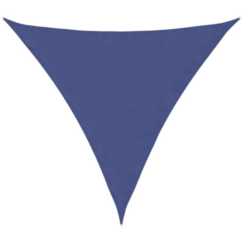 

Toldo de vela triangular de tela oxford azul 3x3x3 m - Azul - Vidaxl