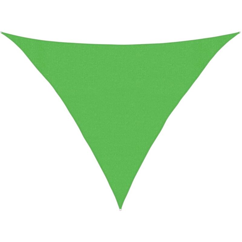 

Toldo de vela verde claro HDPE 160 g/m² 3x3x4,2 m - Verde - Vidaxl