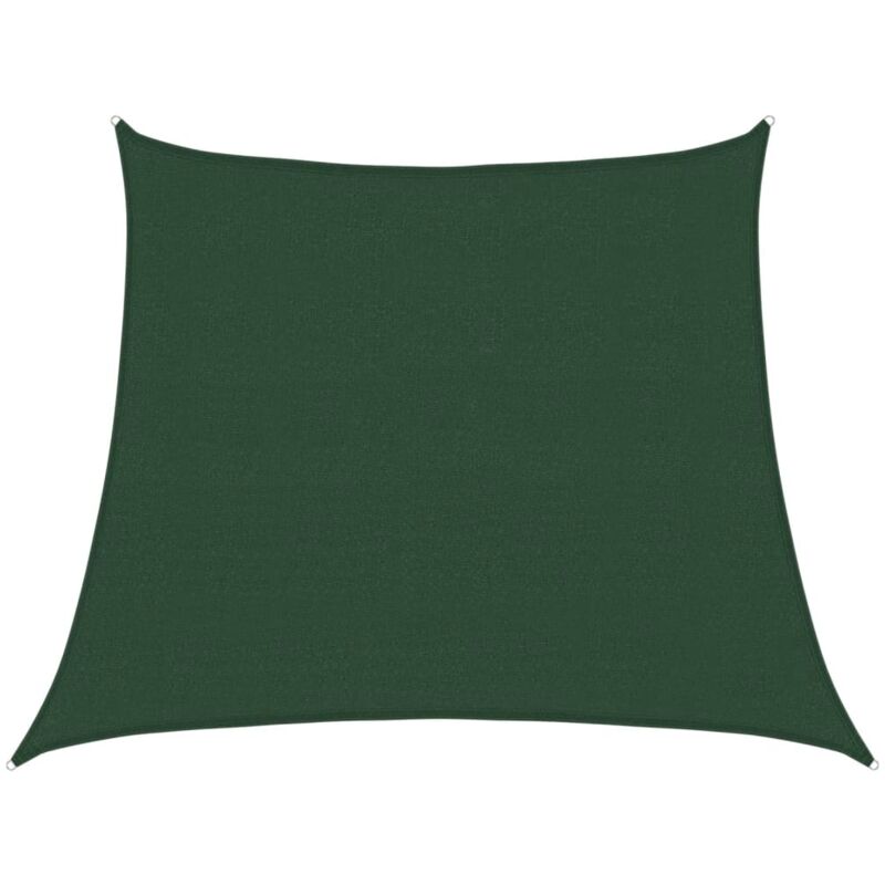 

Toldo de vela verde oscuro HDPE 160 g/m² 3/4x3 m - Verde - Vidaxl