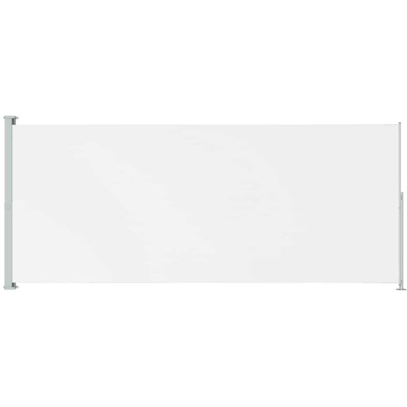 

Toldo lateral retráctil de jardín crema 180x500 cm - Crema - Vidaxl