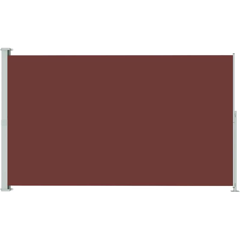 

Toldo lateral retráctil de jardín marrón 180x300 cm - Marrón - Vidaxl