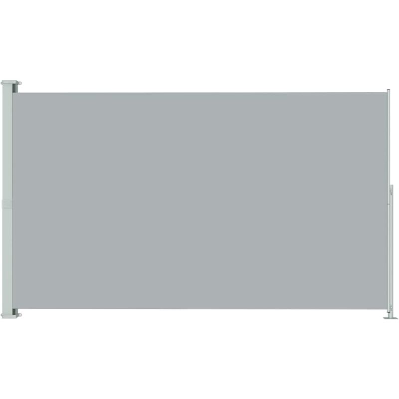 

Toldo lateral retráctil para patio gris 200x300 cm - Gris - Vidaxl
