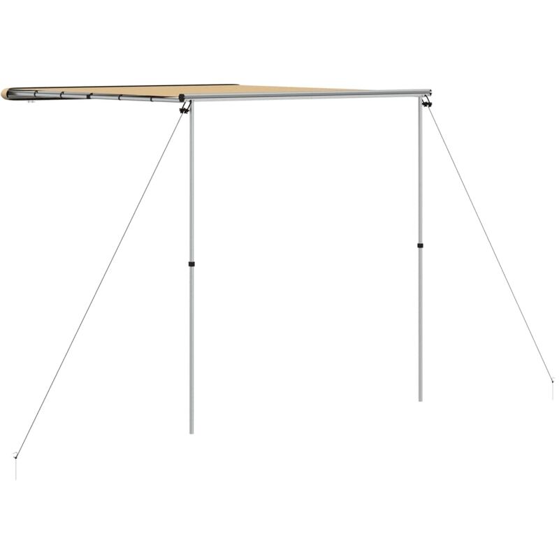 

vidaXL Toldo para autocaravanas y caravanas 1,8x2,5x2,15 m beige - Beige