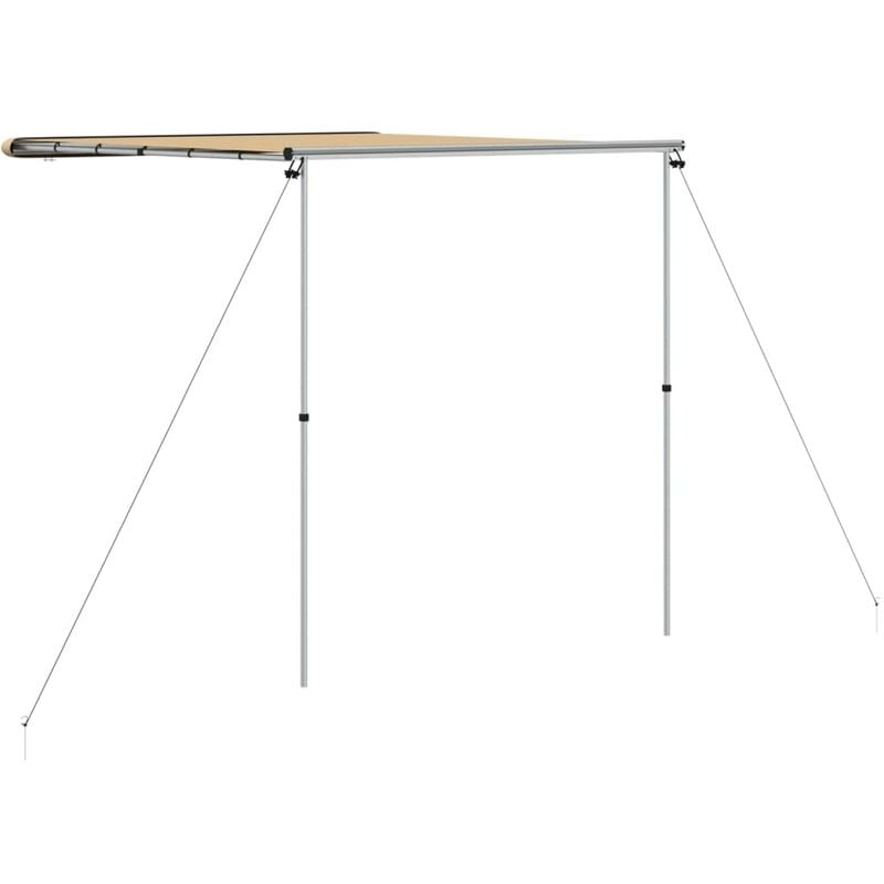 

vidaXL Toldo para autocaravanas y caravanas 2x2,5x2,15 m beige - Beige