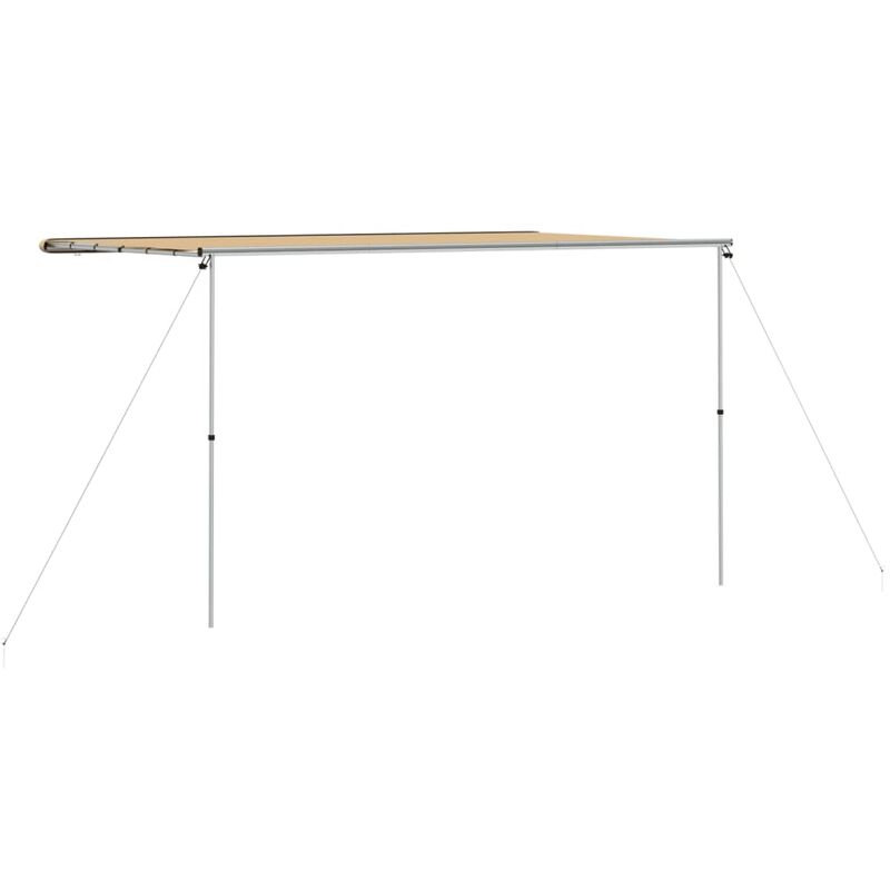 

vidaXL Toldo para autocaravanas y caravanas 3,6x2,5x2,15 m beige - Beige
