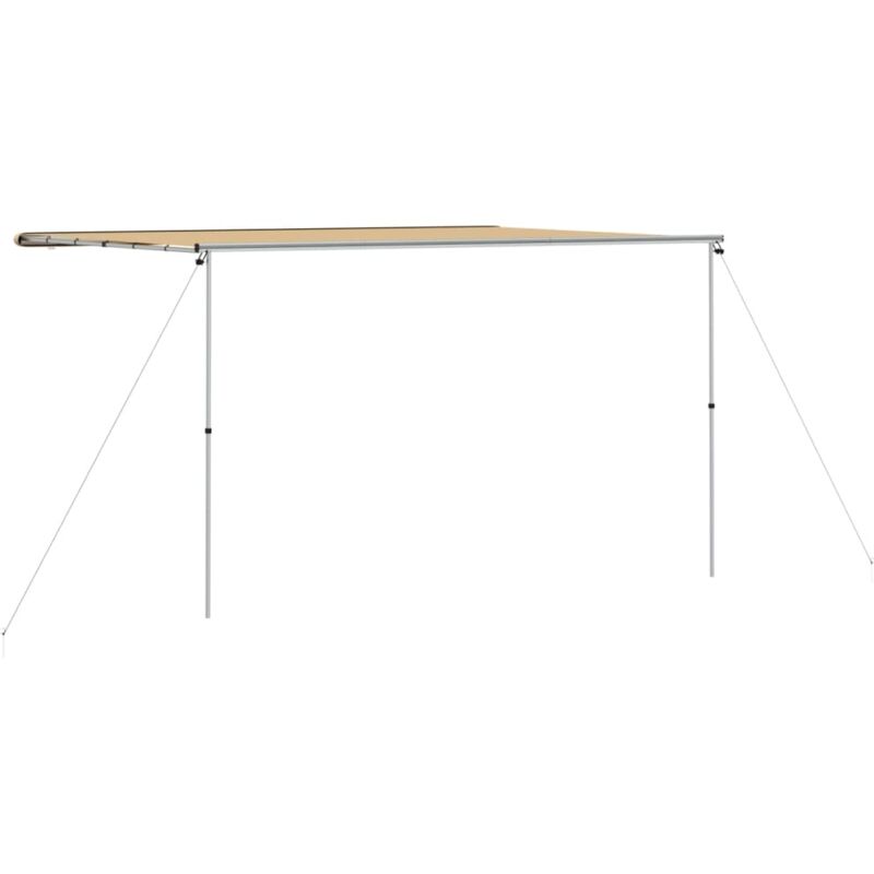 

vidaXL Toldo para autocaravanas y caravanas 3,6x3x2,15 m beige - Beige