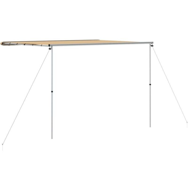 

vidaXL Toldo para autocaravanas y caravanas 3x2,5x2,15 m beige - Beige