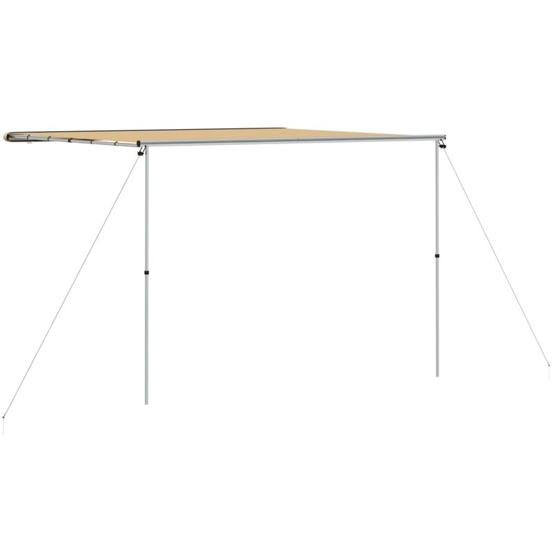 

vidaXL Toldo para autocaravanas y caravanas 3x3x2,15 m beige - Beige