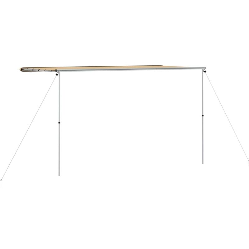 

vidaXL Toldo para autocaravanas y caravanas 4x2x2,15 m beige - Beige