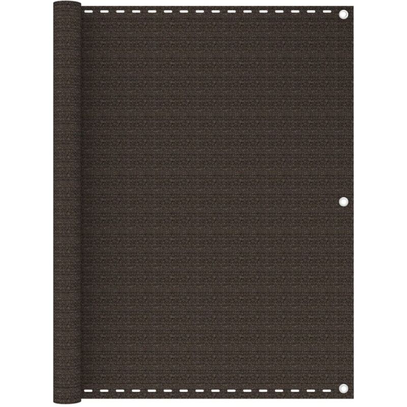 

Toldo para balcón HDPE marrón 120x300 cm - Marrón - Vidaxl