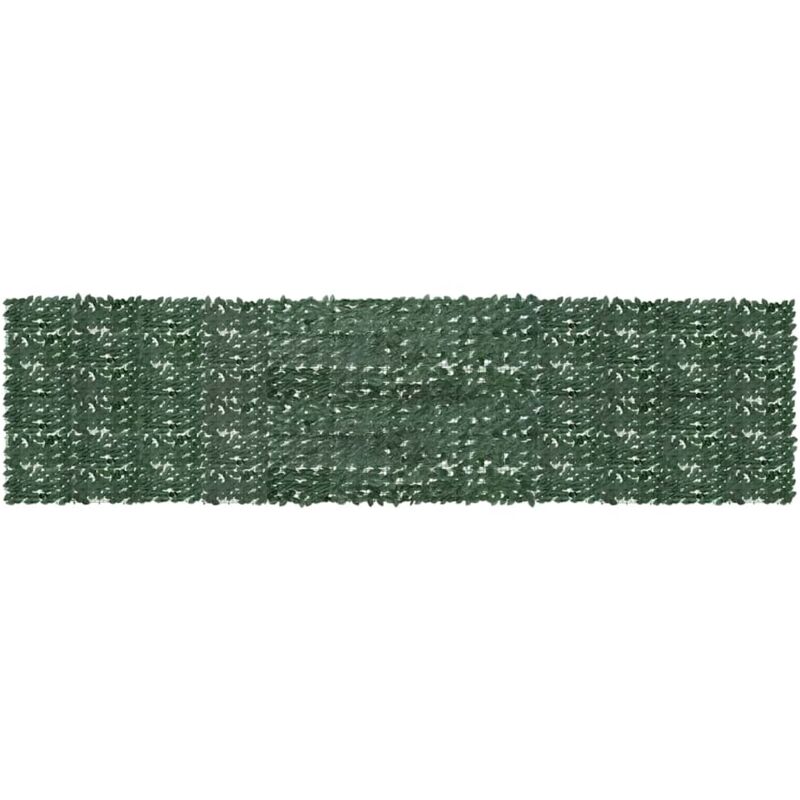 

vidaXL Toldo para balcón con hojas verde oscuro 600x150 cm - Verde