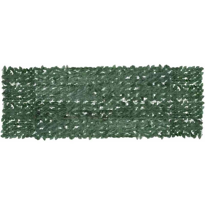 

Toldo para balcón con hojas verde oscuro 300x100 cm - Verde - Vidaxl