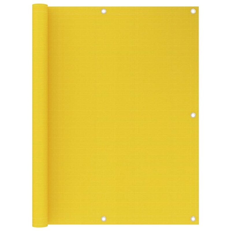 

vidaXL Toldo para balcón HDPE amarillo 120x300 cm - Amarillo