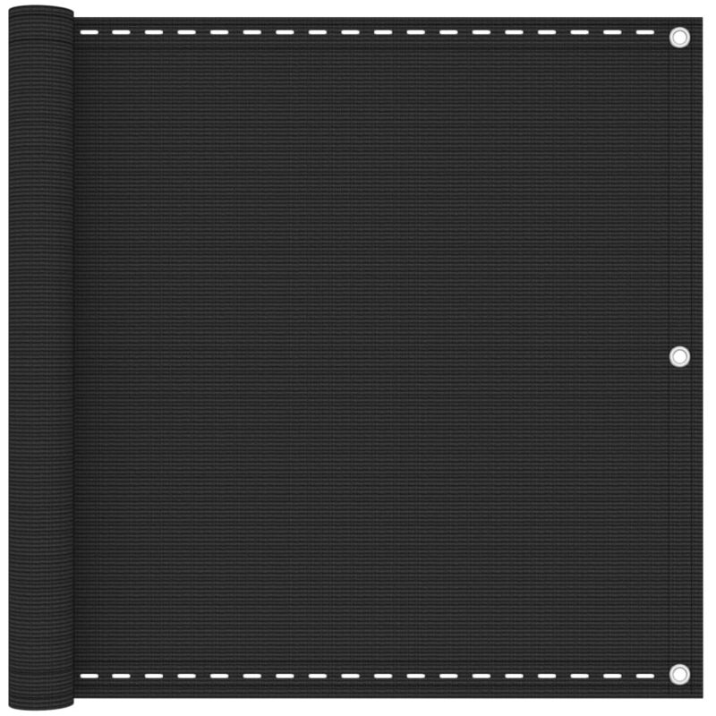 

vidaXL Toldo para balcón HDPE gris antracita 90x300 cm - Antracita
