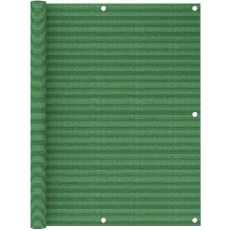 

Toldo para balcón HDPE verde claro 120x600 cm - Verde - Vidaxl