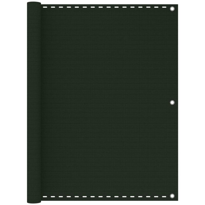 

Toldo para balcón HDPE verde oscuro 120x500 cm - Verde - Vidaxl