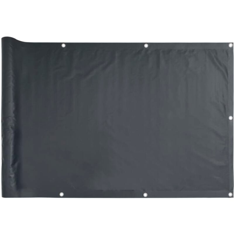 

Toldo para balcón tela oxford gris antracita 120x400 cm - Antracita - Vidaxl