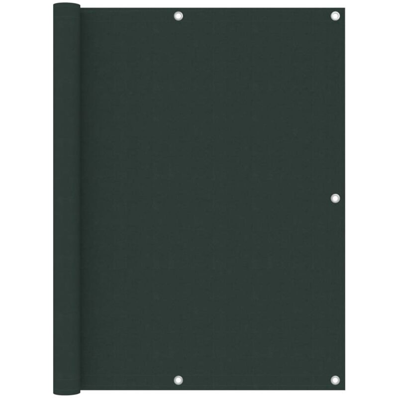 

vidaXL Toldo para balcón tela oxford verde oscuro 120x300 cm - Verde