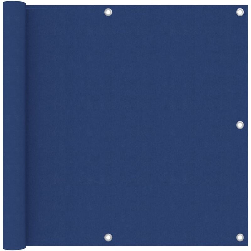 

vidaXL Toldo para balcón tela oxford azul 90x400 cm - Azul