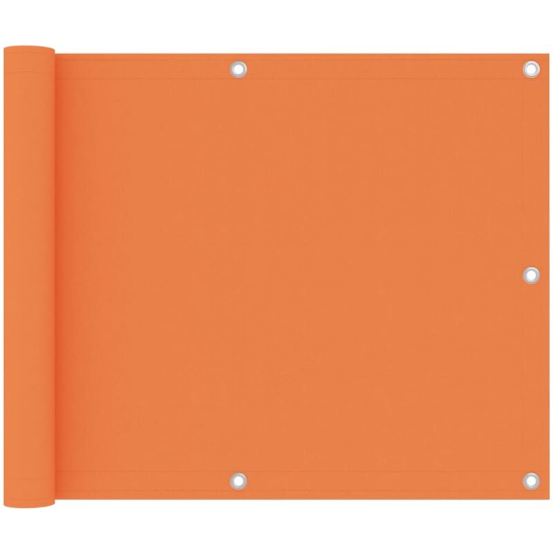 

vidaXL Toldo para balcón tela oxford naranja 75x500 cm - Naranja