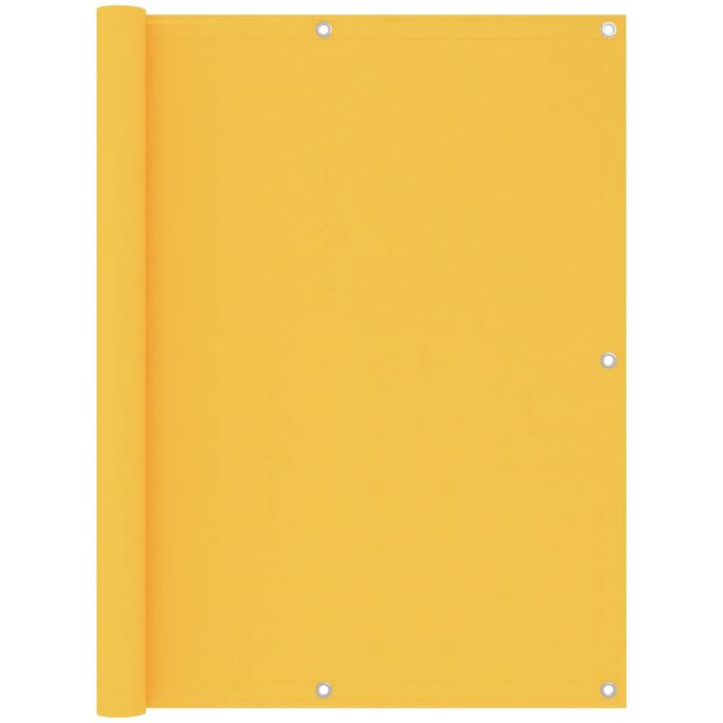 

vidaXL Toldo para balcón tela oxford amarillo 120x300 cm - Amarillo