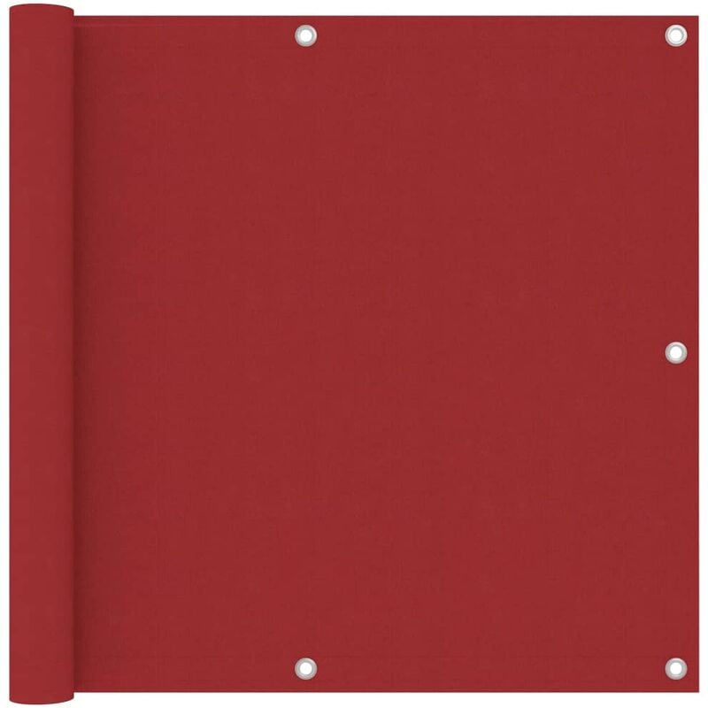 

Toldo para balcón tela oxford rojo 90x500 cm - Rojo - Vidaxl