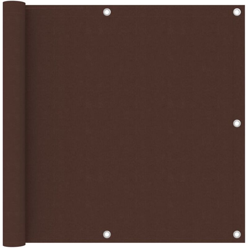 

Toldo para balcón tela oxford marrón 90x500 cm - Marrón - Vidaxl