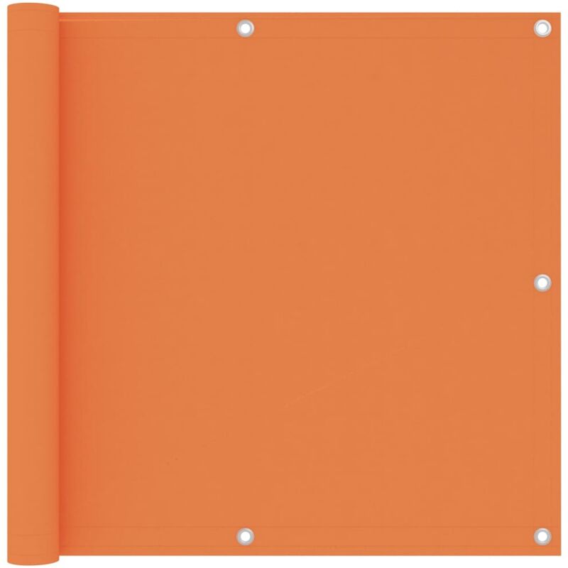 

vidaXL Toldo para balcón tela oxford naranja 90x400 cm - Naranja