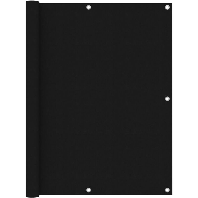 

Toldo para balcón tela oxford negro 120x500 cm - Negro - Vidaxl