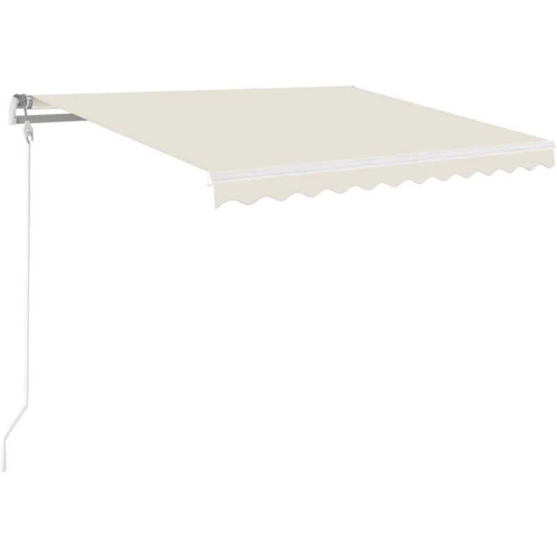 

Toldo retráctil automático crema 350x250 cm - Crema - Vidaxl
