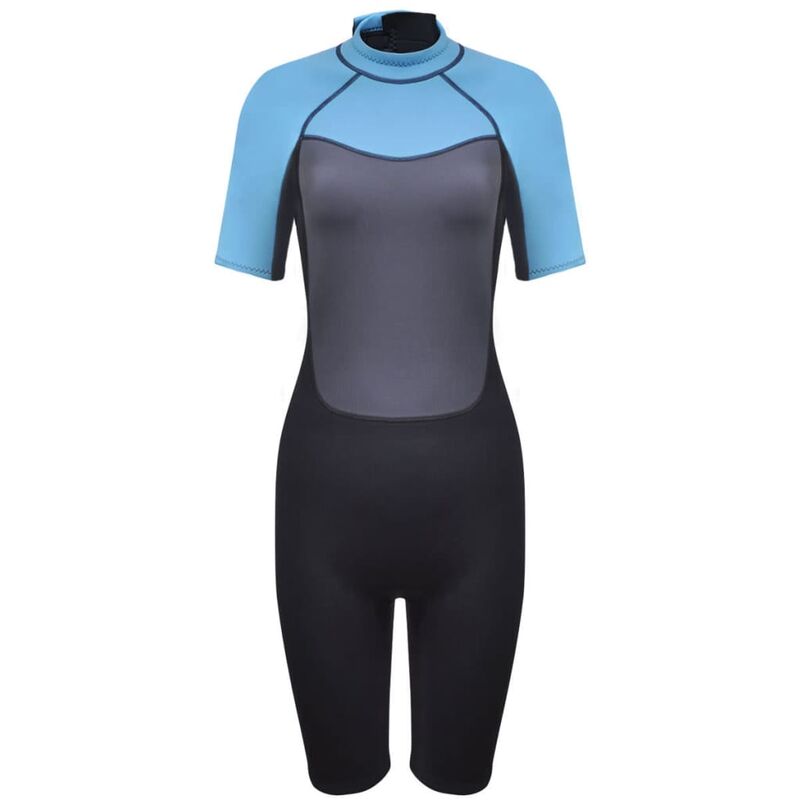 

Traje de neopreno de mujer XL 170-175 cm 2,5 mm - Negro - Vidaxl