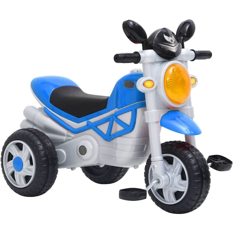 

vidaXL Triciclo para niños azul - Azul