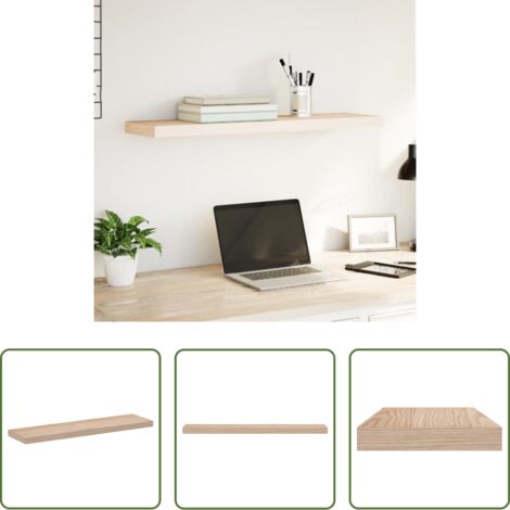 vidaXL Truciolato - Mensola Pensile 90x23,5x4 cm in Truciolato