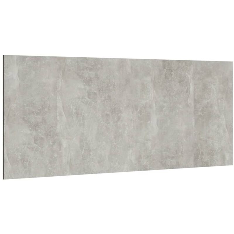 Tête de lit Gris béton 200x1,5x80 cm Bois d'ingénierie